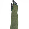 Kut Gard® S10ATAFR/5HA-EW-ES6T  Cut Resistant Sleeve, Size 18", Green, ANSI A5