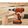 BLACK+DECKER 20V MAX IMPACT DRIVER