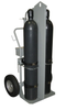 Double Cylinder Hand Truck With Firewall and Hoist Ring, 16" Pneumatic Wheels, Tool Box - 35050