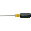 STANLEY® Vinyl Grip Standard Blade Standard Tip Screwdriver 1/4" x 4" Long