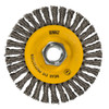 DEWALT Dw49204B 4-Inch X 5/8-Inch Hp.020 Stain Stringer Wire Wheel, 6-Pack