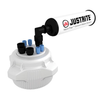 83mm VaporTrap Cap with Filter Kit, 4 Ports 1/8" OD Tubing, 3 Ports 1/4" OD Tubing - 12826