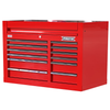 PROTO 42 Inch 12 Drwr Top Red Chrome