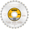 DEWALT 5-3/8-Inch 30 Tooth Aluminum And Non-Ferrous Metal Cutting Saw Blade, Yellow