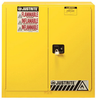 40 Gallon, 3 Shelves, 2 Doors, Manual Close, Paint Safety Cabinet, Sure-Grip® EX, Yellow - 893010
