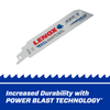 LENOX Lazer Metal Cutting Reciprocating Saw Blade, Bi-Metal, 6-Inch, 18 TPi, 50/Pk