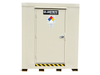 9-Drum, Explosion Relief Panels, 2-Hour Fire-Rated Outdoor Safety Locker - 912091