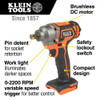 Klein Battery-Operated Compact Impact Wrench, 1/2-Inch Detent Pin, Tool Only