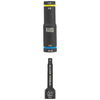 Flip Quad Socket Adapter, 1/2 to 3/8 Inch