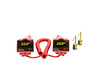 GREENLEE Double Vision® Dual Display Voltmeter/Phasing Set 5V-40kV, OH Kit, Base