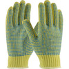 Kut Gard® 08-K350PDD Heavy Weight Cut Resistant Gloves, Size M, Yellow, ANSI A3