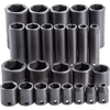 Proto® 3/8" Drive 25 Piece Impact Socket Set - 6 Point 1/ea  (P/N J72125)