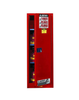 22 Gallon, 3 Shelves, 1 Door, Self Close, Flammable Cabinet, Sure-Grip® EX Slimline, Red - 892221