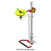 Pedestal Mount, Open ABS Bowl, Hughes Eye/Face Wash, Galvanized Pipe - 75GP