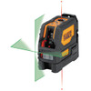 Rechargeable Self-Leveling Green Cross-Line Laser Level with Red Plumb