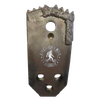 BIGFOOT Paddle Bit Ditch Witch® Compatible 3-Hole  -- 12 MM, 3.0" Width, 1/2" Thick