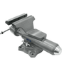 WILTON 8100M, Mechanics Pro 10" Jaw Width, Round Channel Vise with Swivel Base