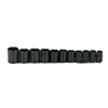 Proto® 1/2" Drive 11 Piece Impact Socket Set - 6 Point 1/ea