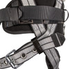 SAFEWAZE PRO+ Slate Construction Harness: Alu 1D, Alu QC Chest, TB Legs (XS)
