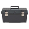 STANLEY® METAL LATCH TOOL BOX W/ TOTE TRAY - 19"
