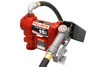 Fill-Rite Fuel Pump 15GPM 12VDC - Includes 3/4" Manual Nozzle, 3/4" x 12' Hose, Battery Cable, Suction Pipe