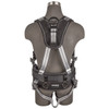 SAFEWAZE PRO+ Slate Construction Harness: Alu 3D, Alu QC Chest, Alu FD, TB Legs (M)