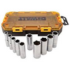 DEWALT Drive Socket Set, SAE, 1/2-Inch Drive, 10-Piece
