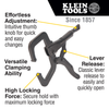 C-Clamp Locking Pliers With Standard Jaws, 9-Inch