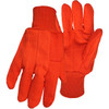 PIP® 30PCF 18oz Fabric Work Gloves, Size L, Hi-Vis Orange