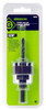 GREENLEE 3/8" Shank with 3 Flats, Hole Saw Arbor
