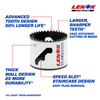LENOX Bi-Metal Speed Slot 2-1/2 In. Dia. Hole Saw