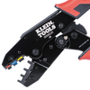 Ratcheting Heat Shrink Terminal Crimper, 10 to 22 AWG Wire