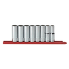 8 Pc. 1/2" Drive 12 Point Deep SAE Socket Set