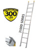 8FT Aluminum Single Ladder 300LB