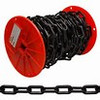 PLASTIC CHAIN,#8,BLACK,60'/RL