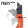 FLICKBLADE™ Subcompact Folding Utility Knife