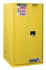 60 Gallon, 2 Shelves, 1 Bi-Fold Self Close Door, Flammable Cabinet, Sure-Grip® EX, Yellow - 896080