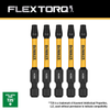 DW FLEXTORQ 5PK 2.25IN BITS FOR T25