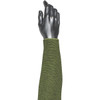 Kut Gard® 10-21KVACPMBK  Cut Resistant Sleeve, Size 18", Green, ANSI A4