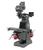 JTM-4VS-1 Mill With Newall DP700 DRO With X and Y-Axis Powerfeeds and 6" Riser Block