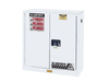 30 Gallon, 1 Shelf, 2 Doors, Manual Close, Flammable Cabinet, Sure-Grip® EX, White - 893005