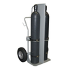 Double Cylinder Hand Truck With Firewall, 16" Pneumatic Wheels - 35040