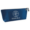 Klein Canvas Bag with Zipper, Large Blue
