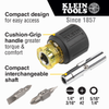 Multi-Bit Screwdriver and Nut Driver Set (3-Piece)