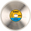 DEWALT 80 Teeth Stainless Steel Metal Cutting 1-Inch Arbor, 12-Inch