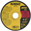 DEWALT 4-1/2 In x .045 in Aluminum Oxide Abrasive Chop / Cut-Off Blade with 7/8 in Arbor For Metal Cutting (5 Pack)
