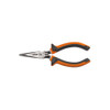 Klein Long Nose Side Cutter Pliers 6-Inch Slim Insulated