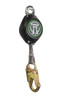 SafeWaze Latitude HD 11' Single Web SRL: Carabiner, Snap Hook