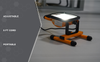 Woods Pro 6000 Lumen Portable Work Light 6/BX