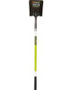 Structron S600 Safety Square Point 14 Gauge #2 / 9.5" x 11.5" , Forward Turned Step, PowerCore & PermaGrip, 48" Premium Fiberglass with 3M® Retroreflective Tape, ProGrip